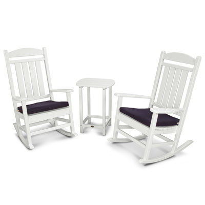 Presidential 3-Piece Rocker with Seat Cushions