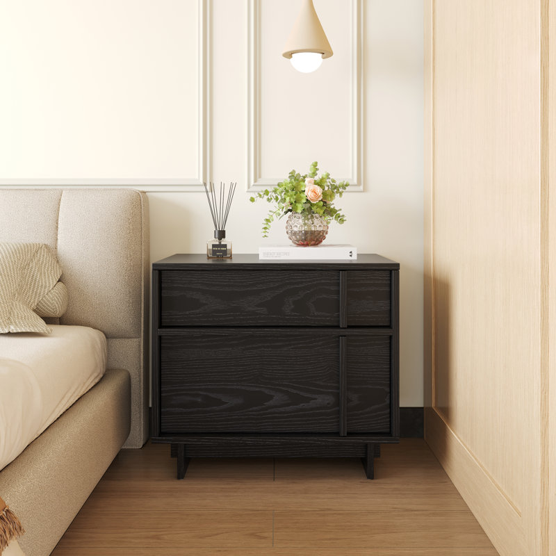 Table de chevet Modern, Black