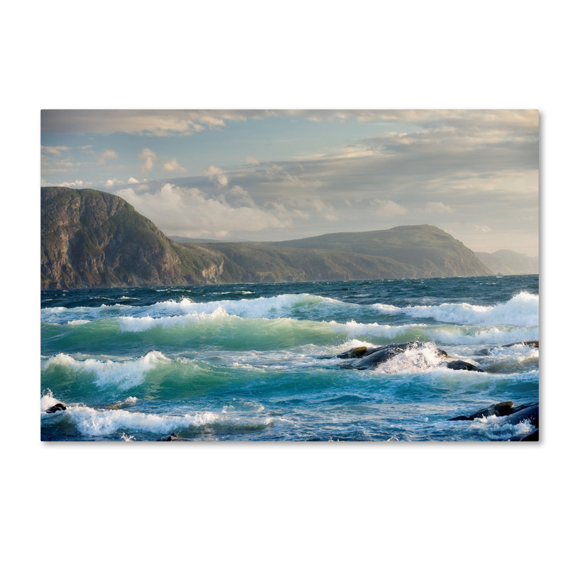 Alexan «Neuve Sunset Surf», reproduction de photo sur toile tendue, H 12 po x l 19 po