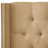 Upholstered Metal Wingback Bed-22855934-14891445