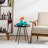 Cecile 3-Piece Hand-Blown Glass Vase Set (Teal)-266241738