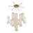 Traneisha 15-Light Dimmable Tiered and Cylinder Chandelier-1736838104