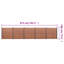 186cm H x 872cm W Fence Panels Included