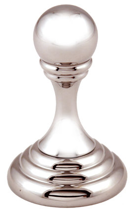 Embassy Robe Hook, Polished Chrome