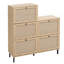 Armoire de rangement pour chaussures autoportante moderne