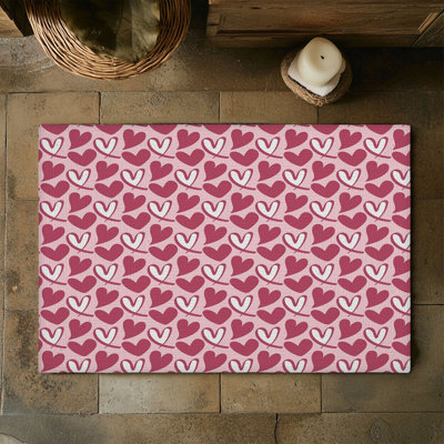 Tapis tressé Love Sprillles