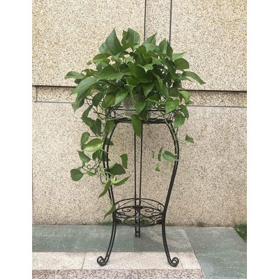 2 Tier Heavy Duty Flower Pot Stand Rack