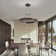 Reiser Dimmable 1-Light LED Chandelier with Remote Control