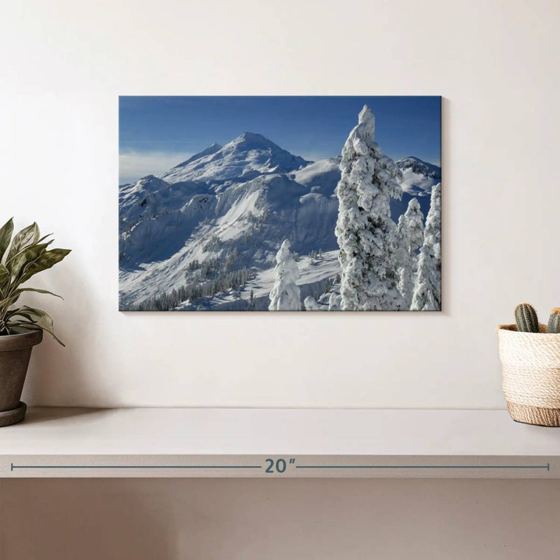 Alvord Snowy Mount Baker, H 8 po x l 12 po