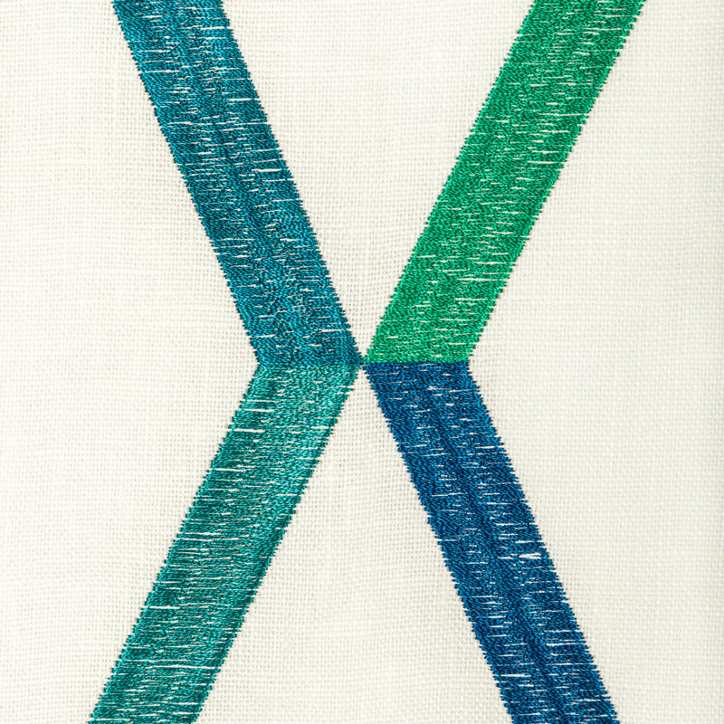 Gem to the Max Fabric, Green/Blue 