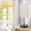Lampe de table en métal Cullerton