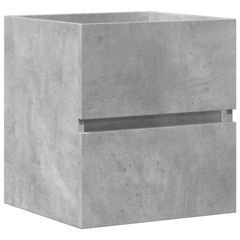 Artema Freestanding Under Sink Cabinet, Concrete Grey