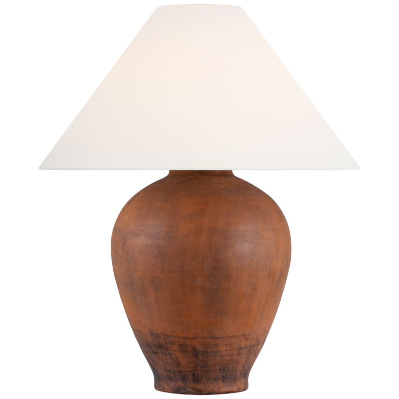 Fischer Table Lamp, Natural Terracotta