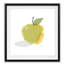 Lin vert pomme - impression encadrée-543731440