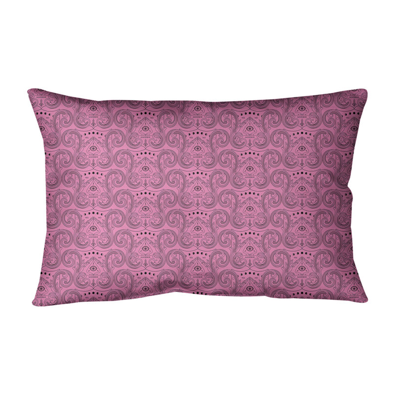 Coussin lombaire intérieur / extérieur Katelyn Elizabeth, Rose
