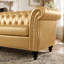 Canapé Chesterfield 3 places 84,65 po Aurelia-1814288482