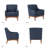 Arshanti Armchair With Solid Wood Legs-76353536
