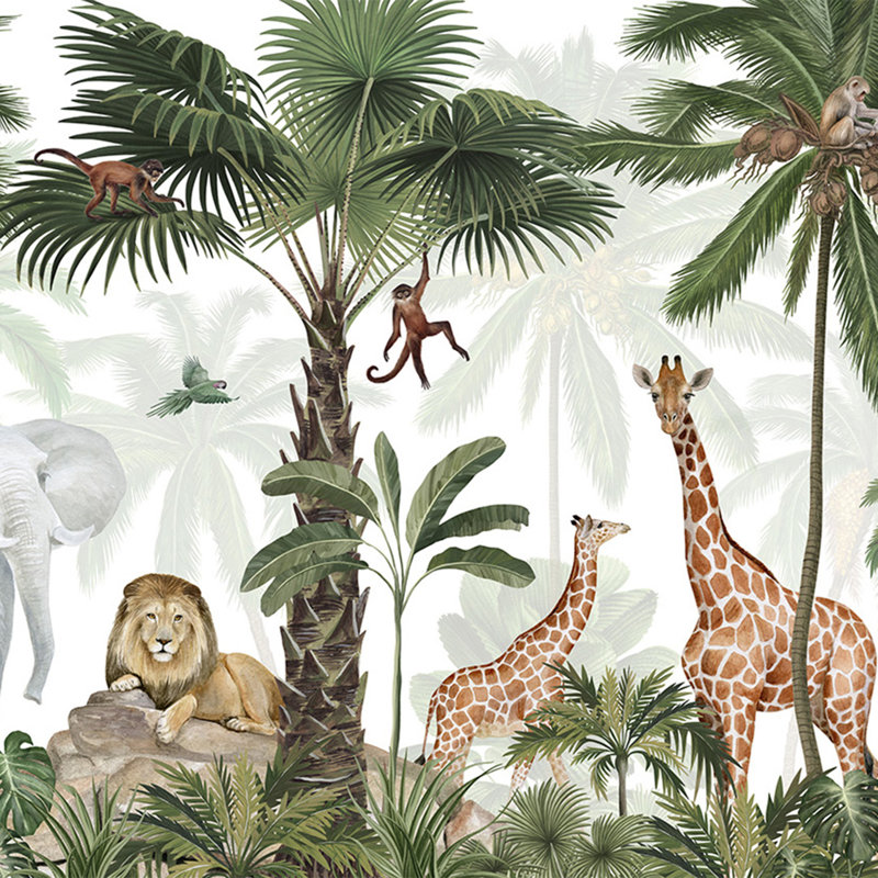 Adhésif mural Jungle Party