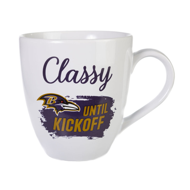 Ensemble de 2 tasses à café NFL, Ravens de Baltimore