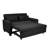 Extra-Large 61-Inch 2-In-1 Fabric Sofa Bed, Double Sofa With Storage Bag, Reinforced Iron Frame, Adjustable Backrest And Cushions, Suitable For Bedrooms, Living Rooms And Outdoor Areas.-311238013-311238012