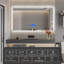 Backlit LED Bathroom Vanity Mirror Anti-Fog-803685745
