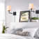 Jagdeep Plug-in/Hardwired Swing Arm Sconce