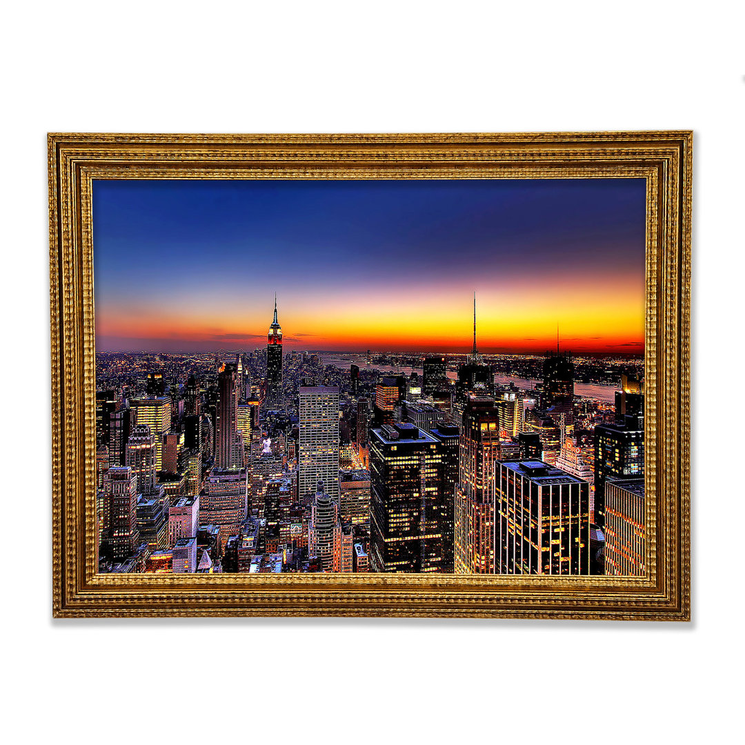 New York Sundown - Druck