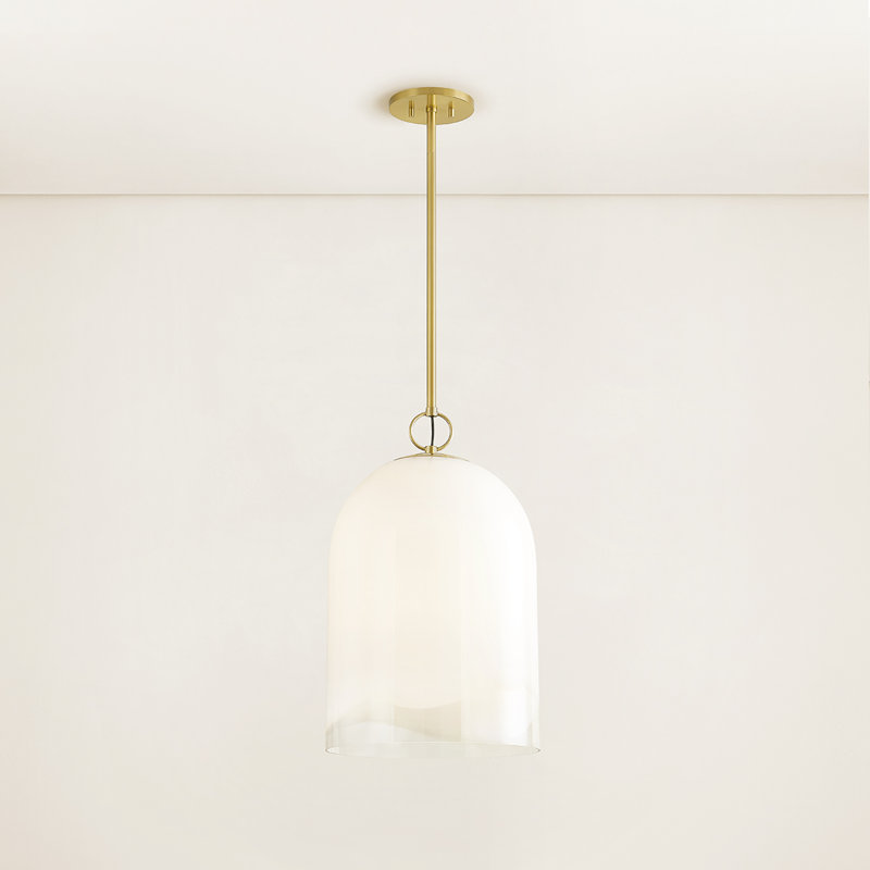 Luminaire suspendu 1 lumière Lennon, H 23,25 po x l 14 po x P 14 po