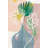 'Fan Leaf' Print on Canvas-50819418