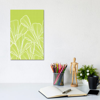 Modern Tropical Abstract - Wrapped Canvas Print