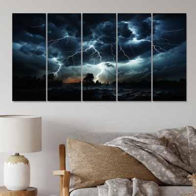 " Stormy Skies " 5 - Pieces