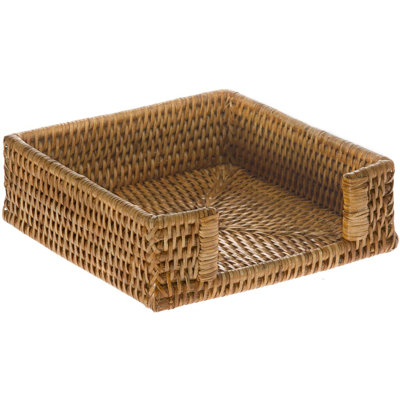 Everard Rattan Flat Napkin Holder