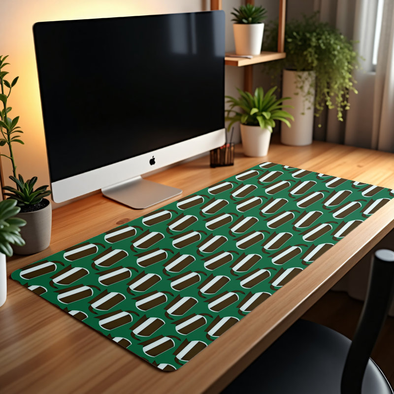Polyester Desk Pad, 23.6x13.8