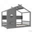Lit sur pied avec tablette de rangement-118019898-118019899