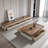 Simple Cream Style Floor Coffee Table-107266474