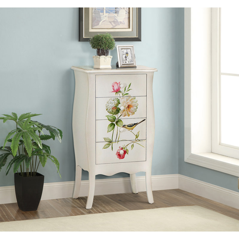Commode décorative 4 tiroirs Sanger
