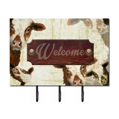 Metal Wall 3 - Hook Coat Rack