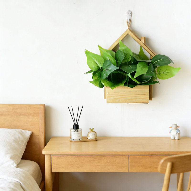 Wall-Mounted Artificial Flower