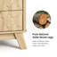 50cm W Manufactured Wood Bedside Table-648995368