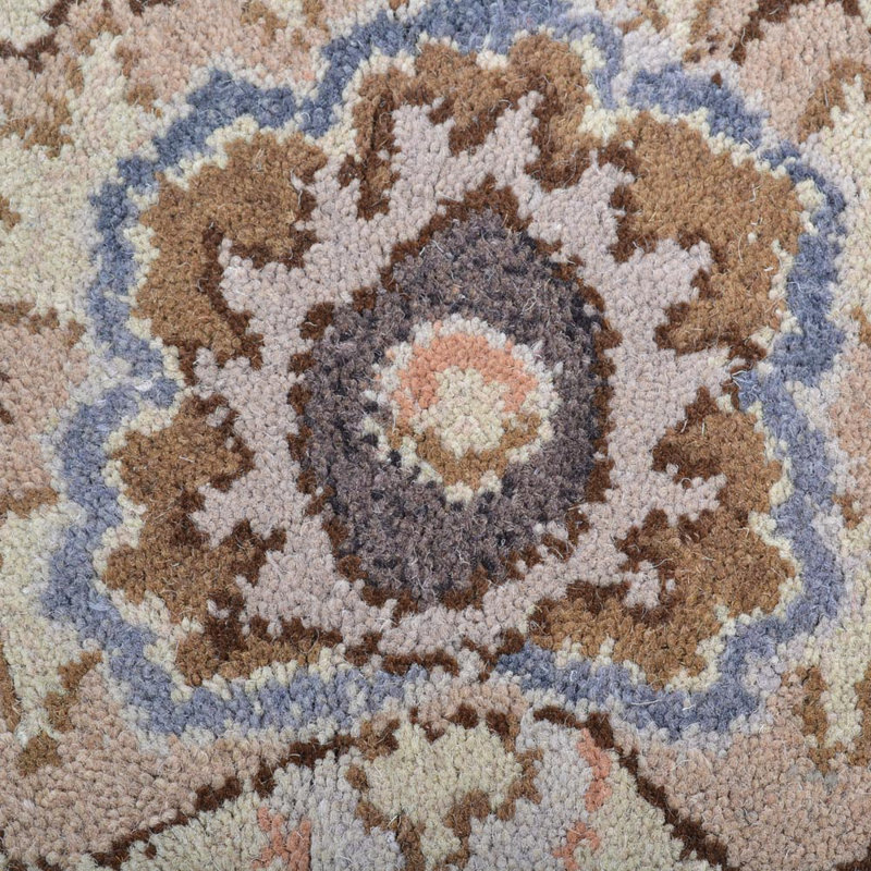 Tapis en laine touffetés à la main Karlie, Rectangle 6 pi x 9 pi