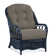 Chaise avec accoudoirs en rotin Everglade