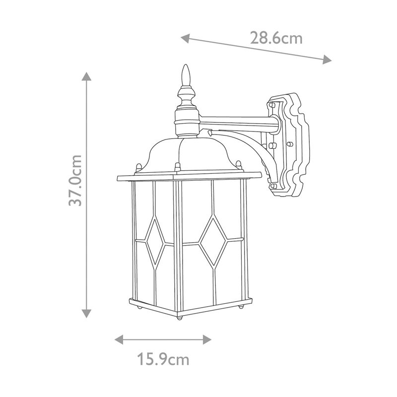 Verrett Outdoor Wall Lantern