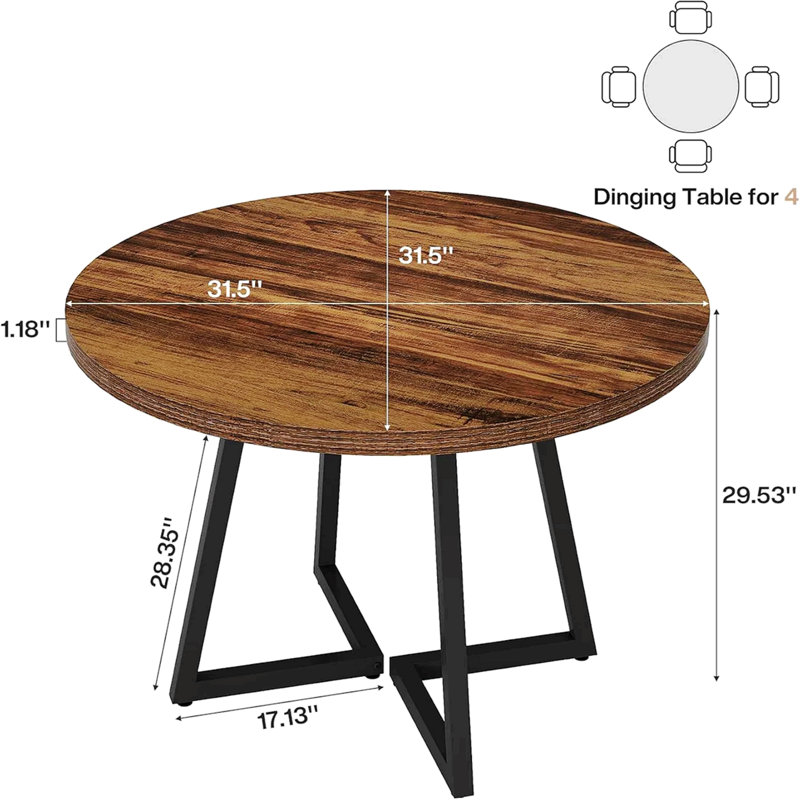 Sleek Greeting Table,Dining Table,Kitchen Dinner Table
