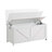 Retro Storage Bench With Large Interior, Easy Assembly, And U-Shaped Cut-Out Pull For Entryways And Bedrooms-938973372