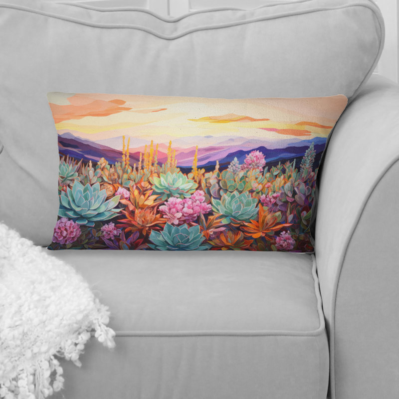 Coussin décoratif coloré