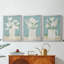 Mute Spring Arrangement I - Toile tendue avec châssis sur mesure - 3 pièces-320998155-320998152