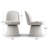 Essex Upholstered Fabric 360°Swivel Dining Chair-1083540154