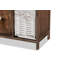 Banc de rangement rembourré