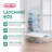 Sterilite 6 Qt. Plastic Stackable Storage Box with Latching Lid, Clear (12 Pack)-139190426-139190425