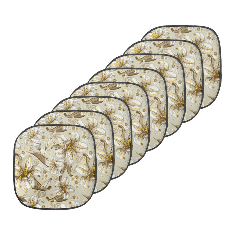 Coussin de siège papillon
